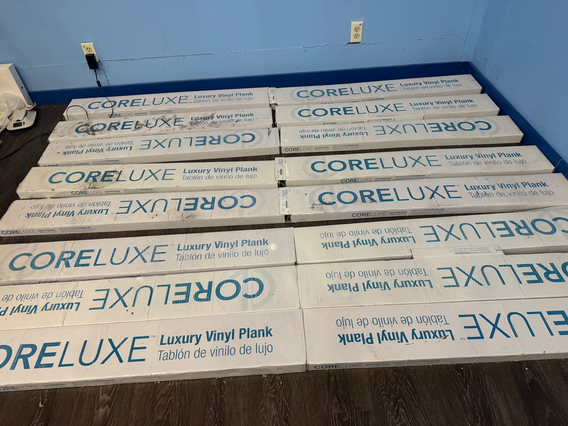 Lumber Liquidators Tranquility by Coreluxe Olympus Oak 3mm Glue Down Vinyl