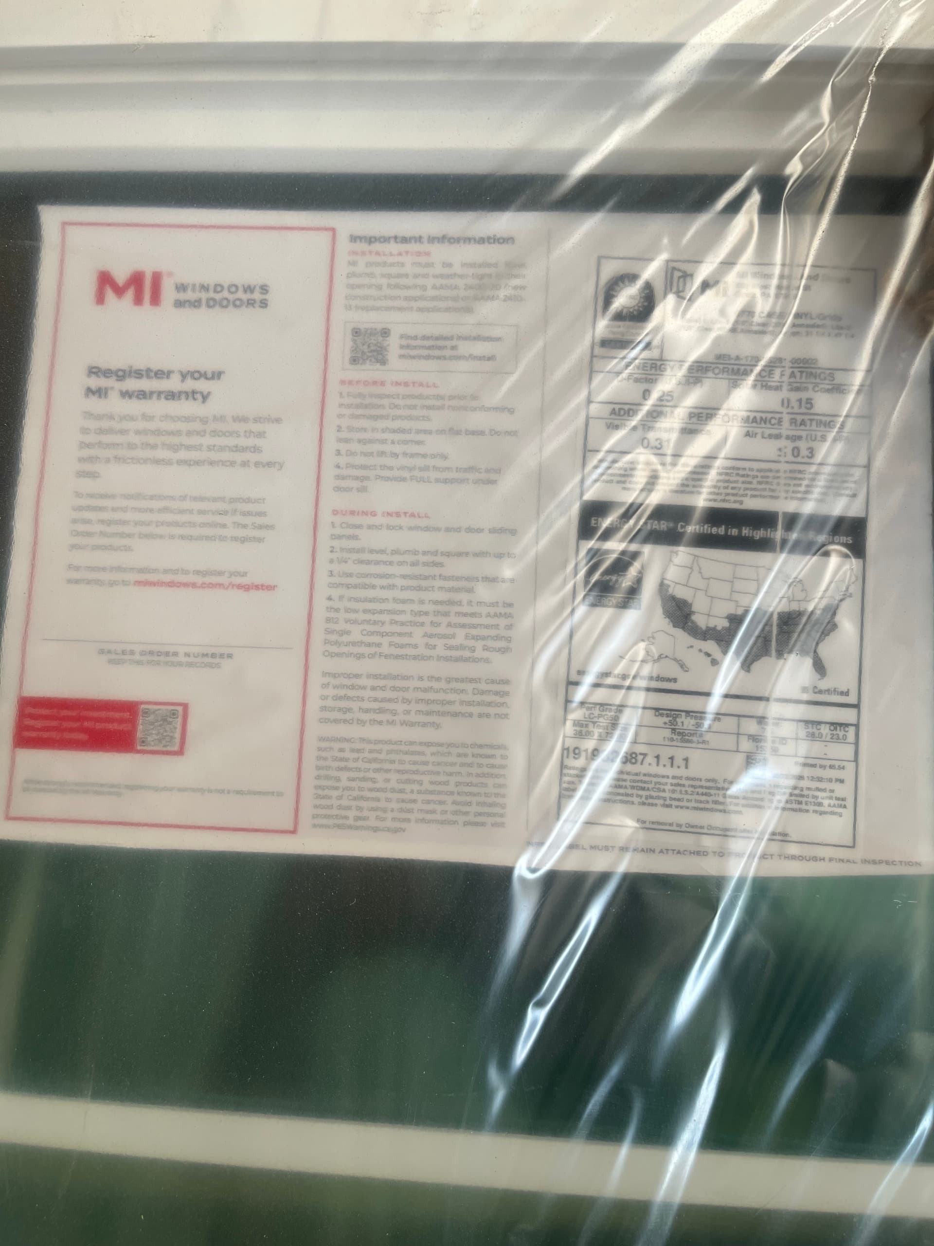 Mi windows 31x47 double pane windows. (20total) - alternate view