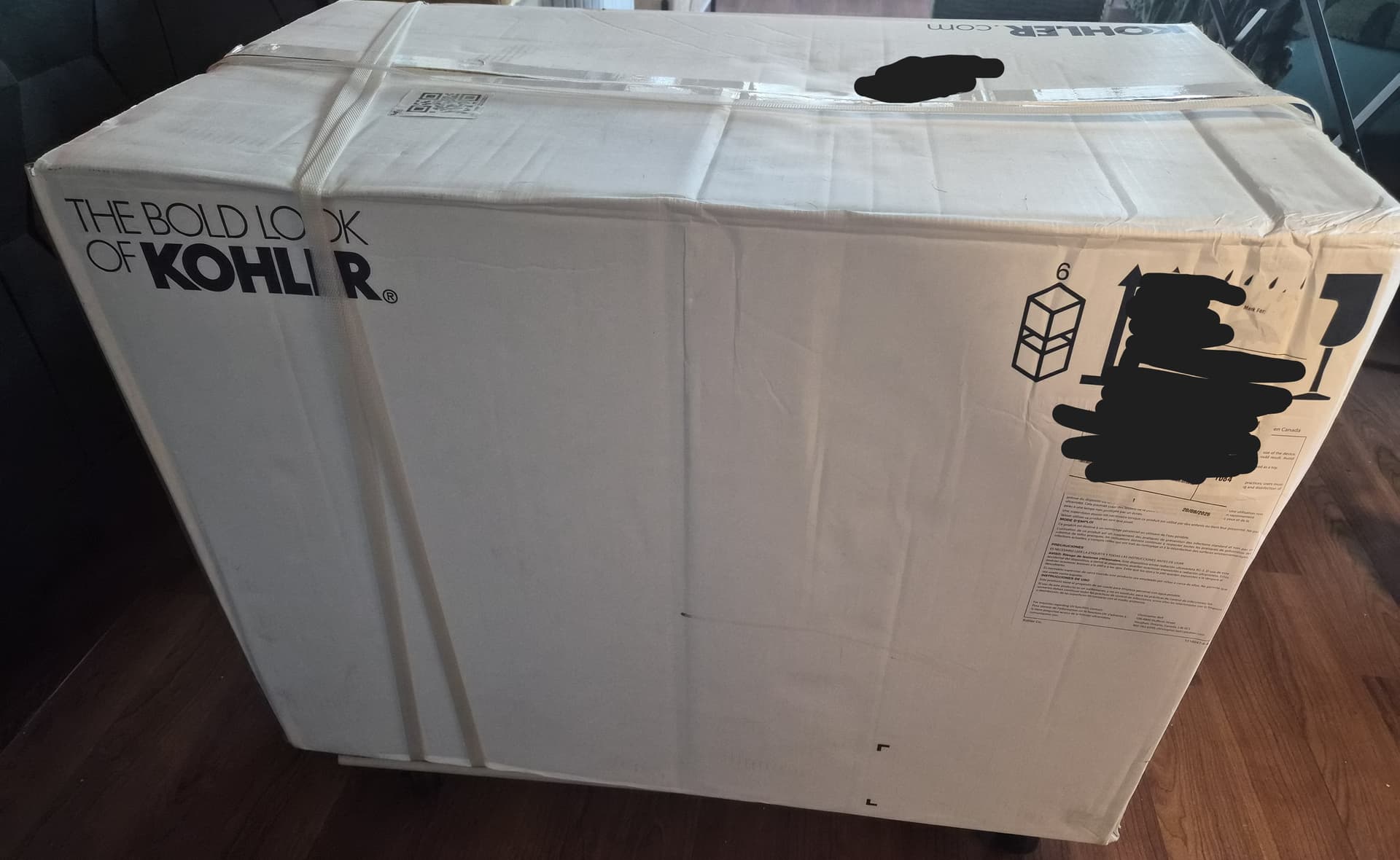NEW Kohler Leap Smart Toilet K-28529-0 -- Unopened - alternate view