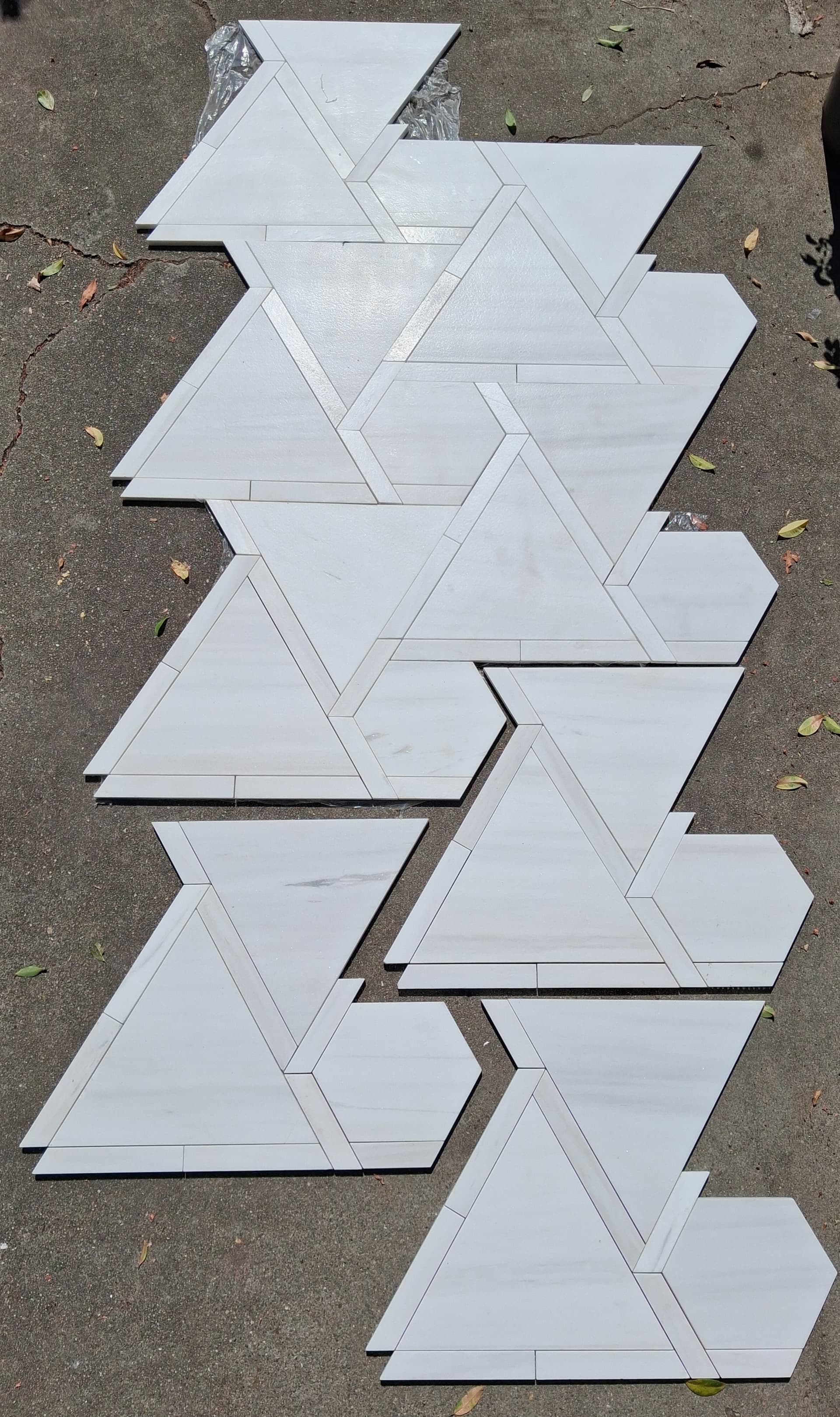 Maison Surface Ellington Marble — 62 Sheets, 2 w/ slight edge chips