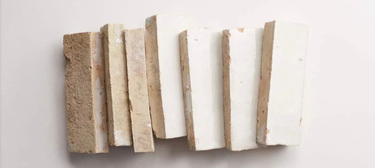 Clé Cle zellige weathered white 2x6