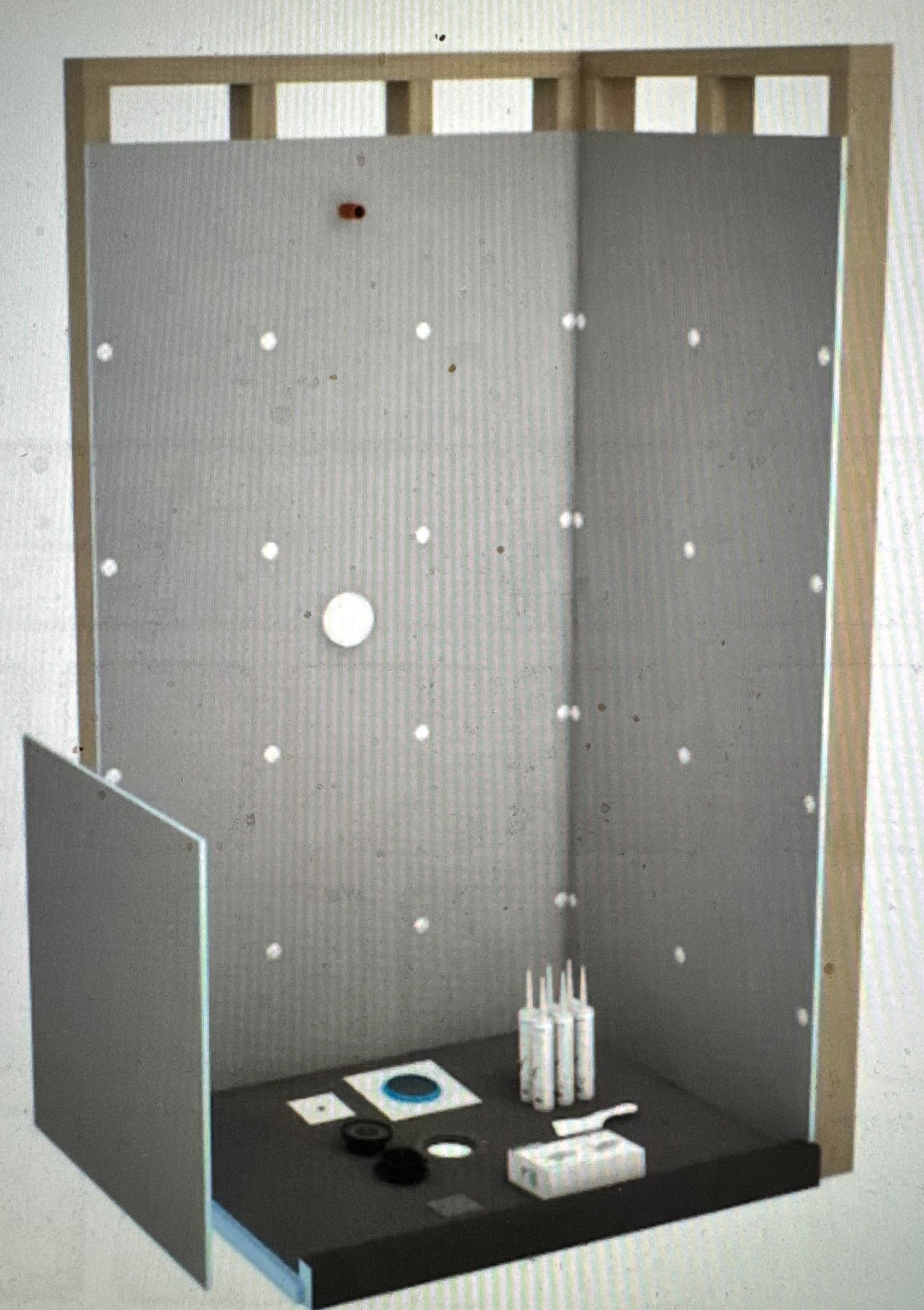 Wedi 36" Shower System
