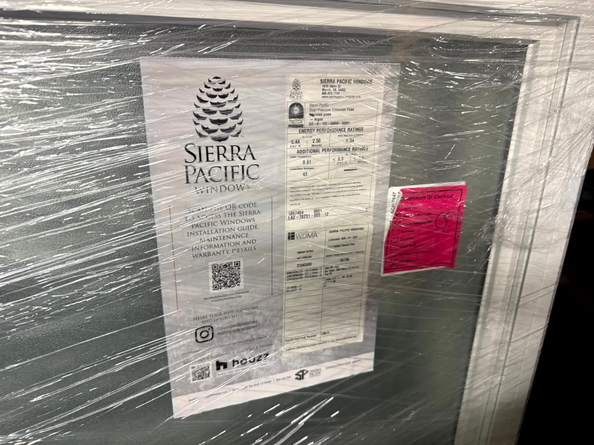 Sierra Pacific Windows 8000 Fixed Casement Picture (V-80CSP)