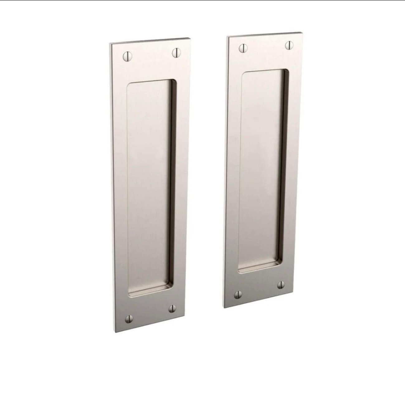 Baldwin Hardware Brand: (Baldwin)PD005.260 Pass Passage/dummy set with pull for Santa Monica large pocket doors