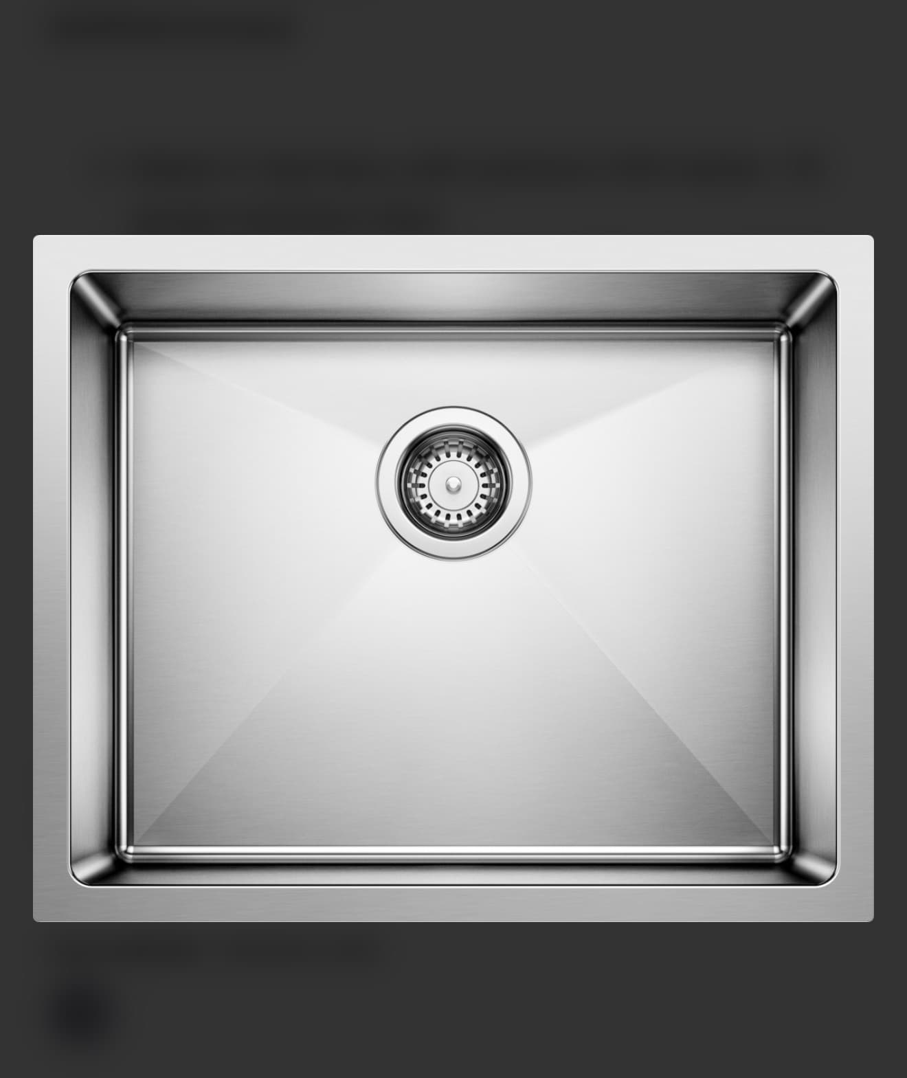 (Blanco) Quatrus R15 Small Sink #443145
