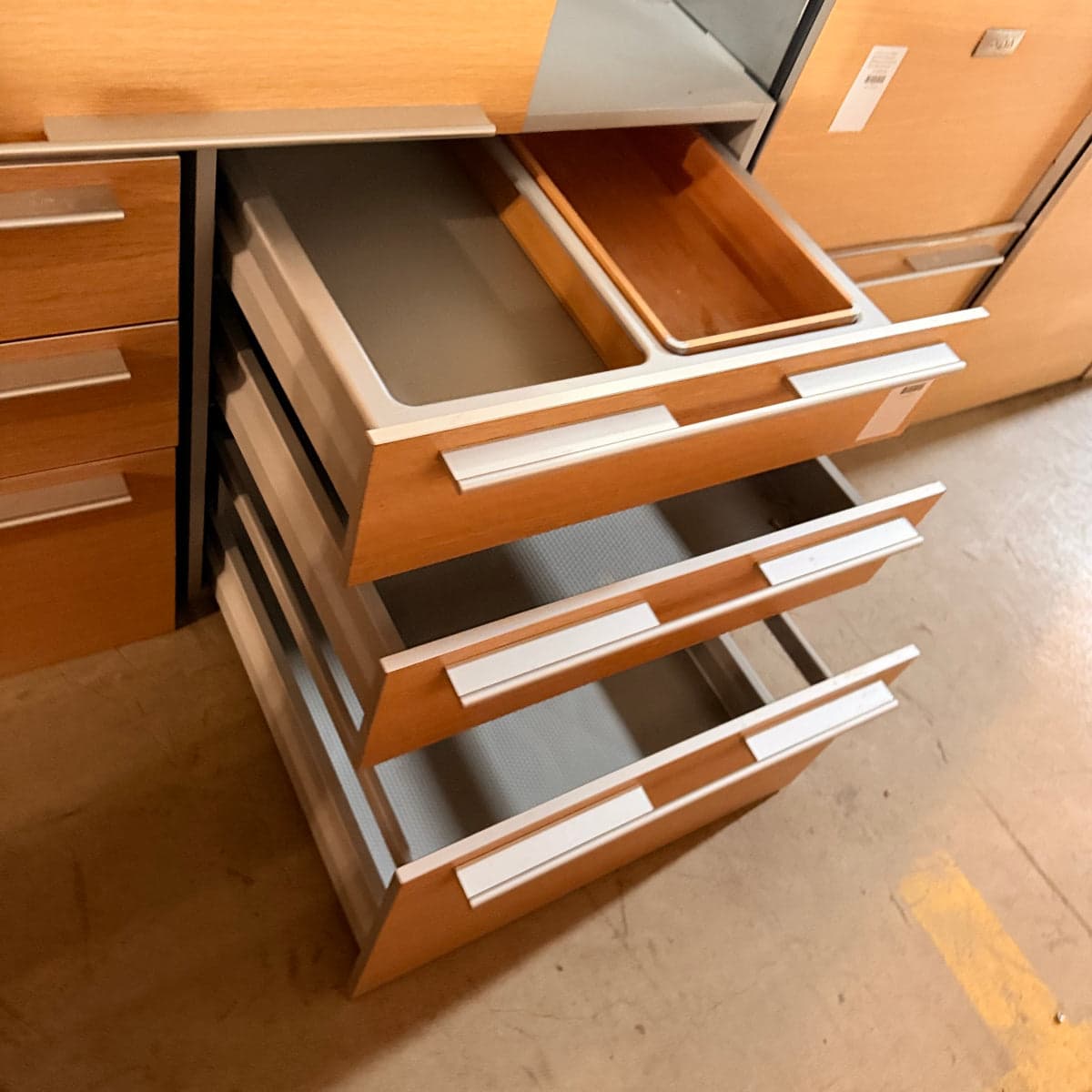 2007 Bulthaup B3 Kitchen (13 cabinets plus two Gaggenau ovens plus 4 Fisher and Paykel DishDrawers) - alternate view
