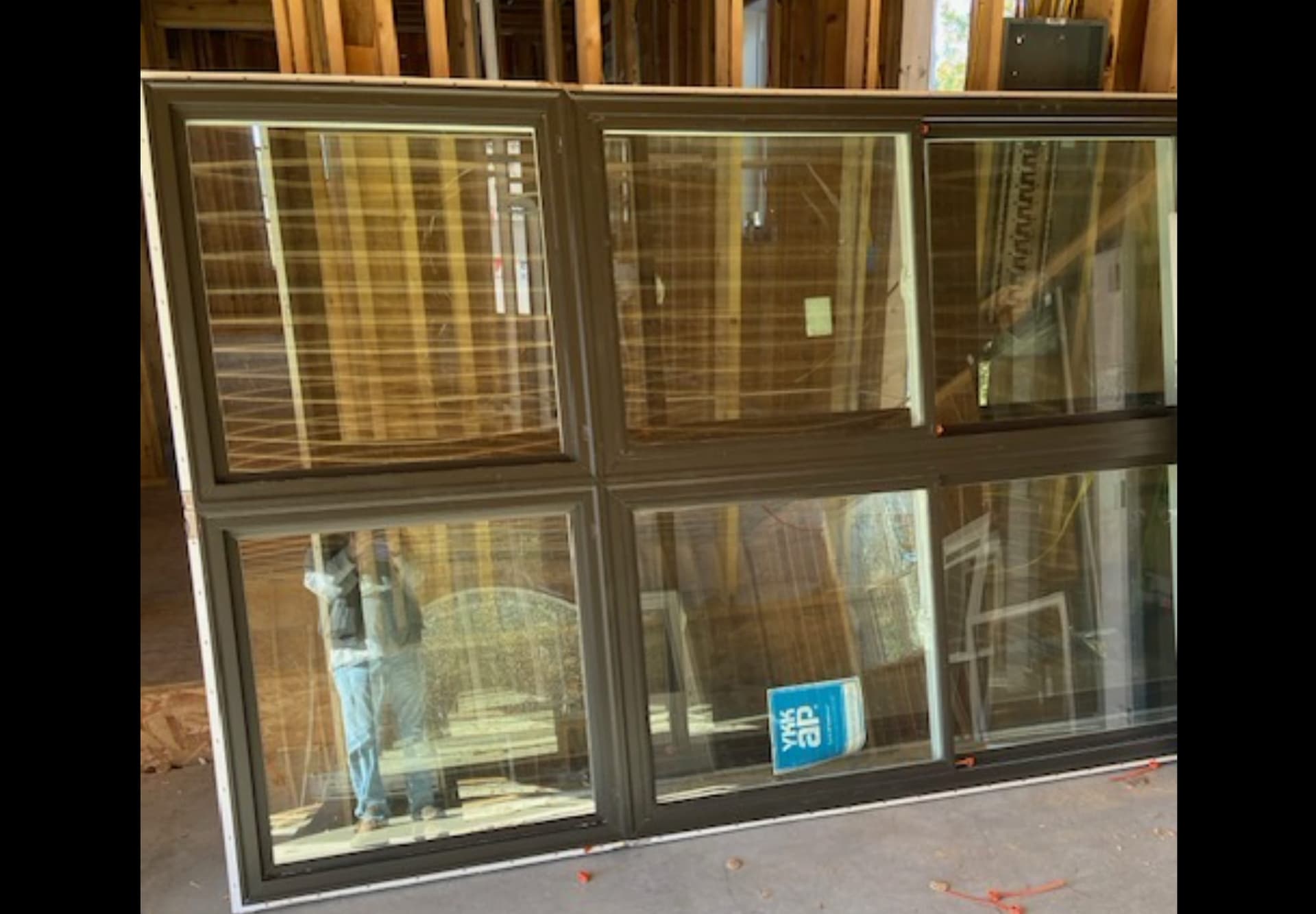 New 6x9 foot Vinyl Windows with Transom (2)