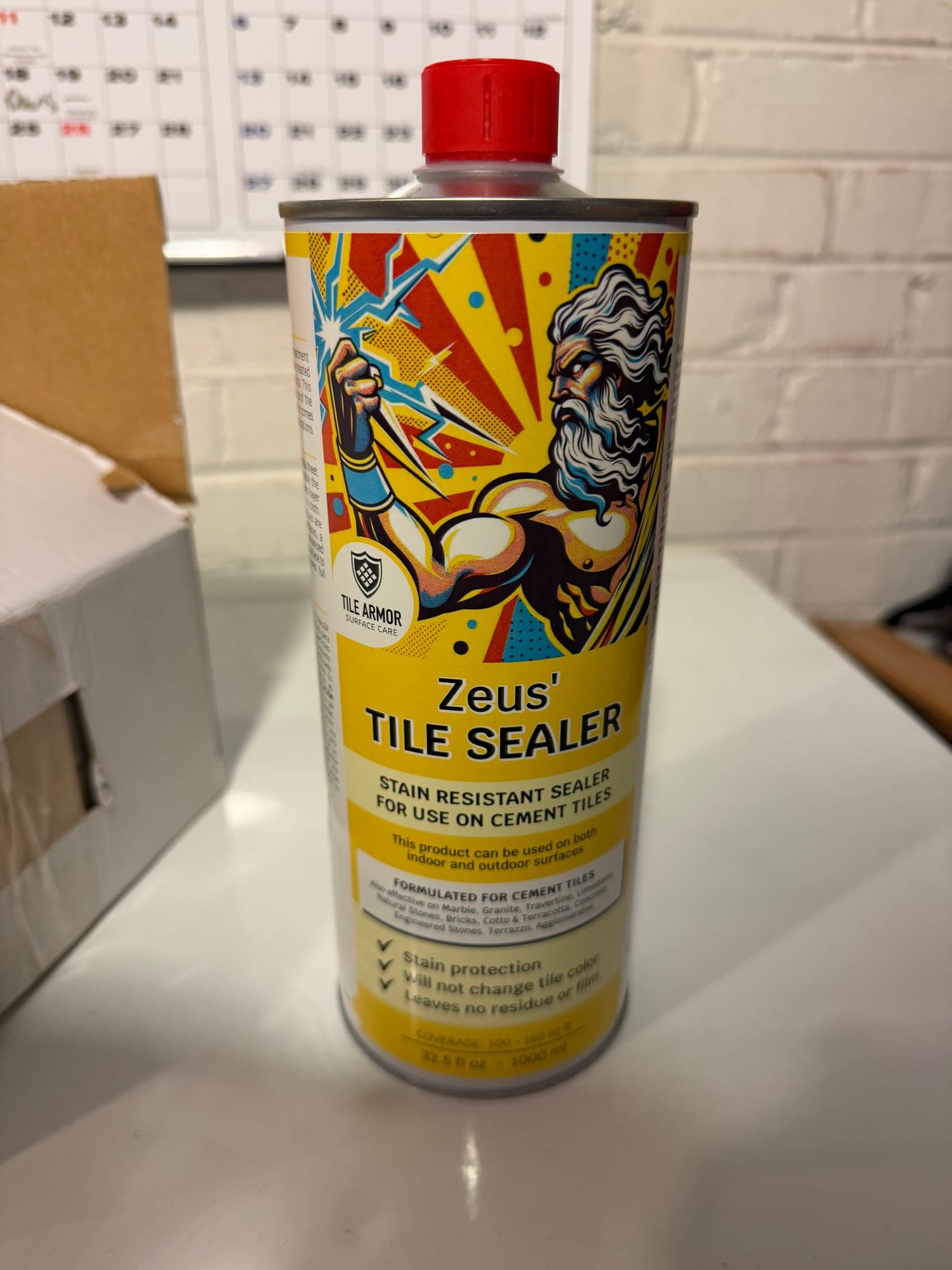 Zeus tile sealer