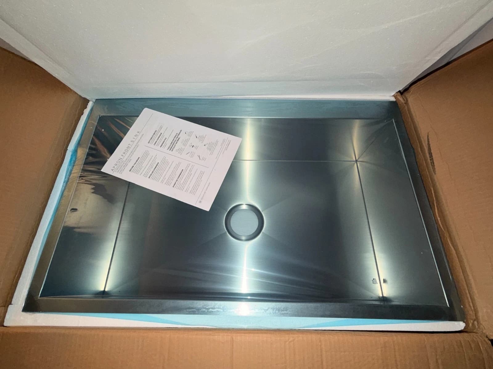 Signature Hardware Kitchen Sink - alternate view