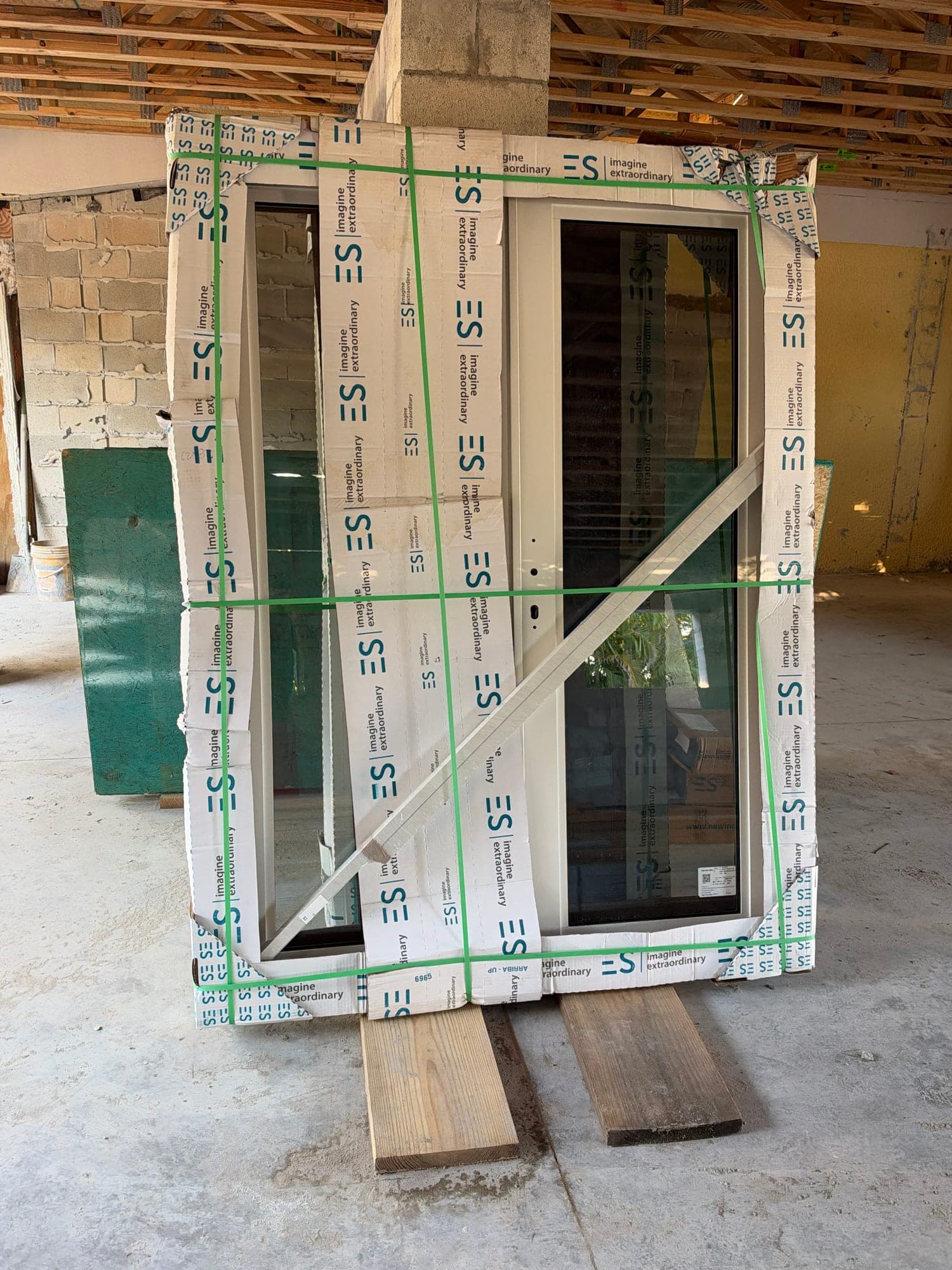 Windows and slider