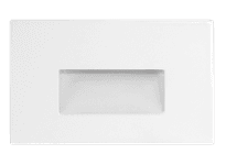 Rab Lighting Steplight Recessed 3W Horizontal 120 V 3000K Wh #FSLEDH3YW/120/Tl