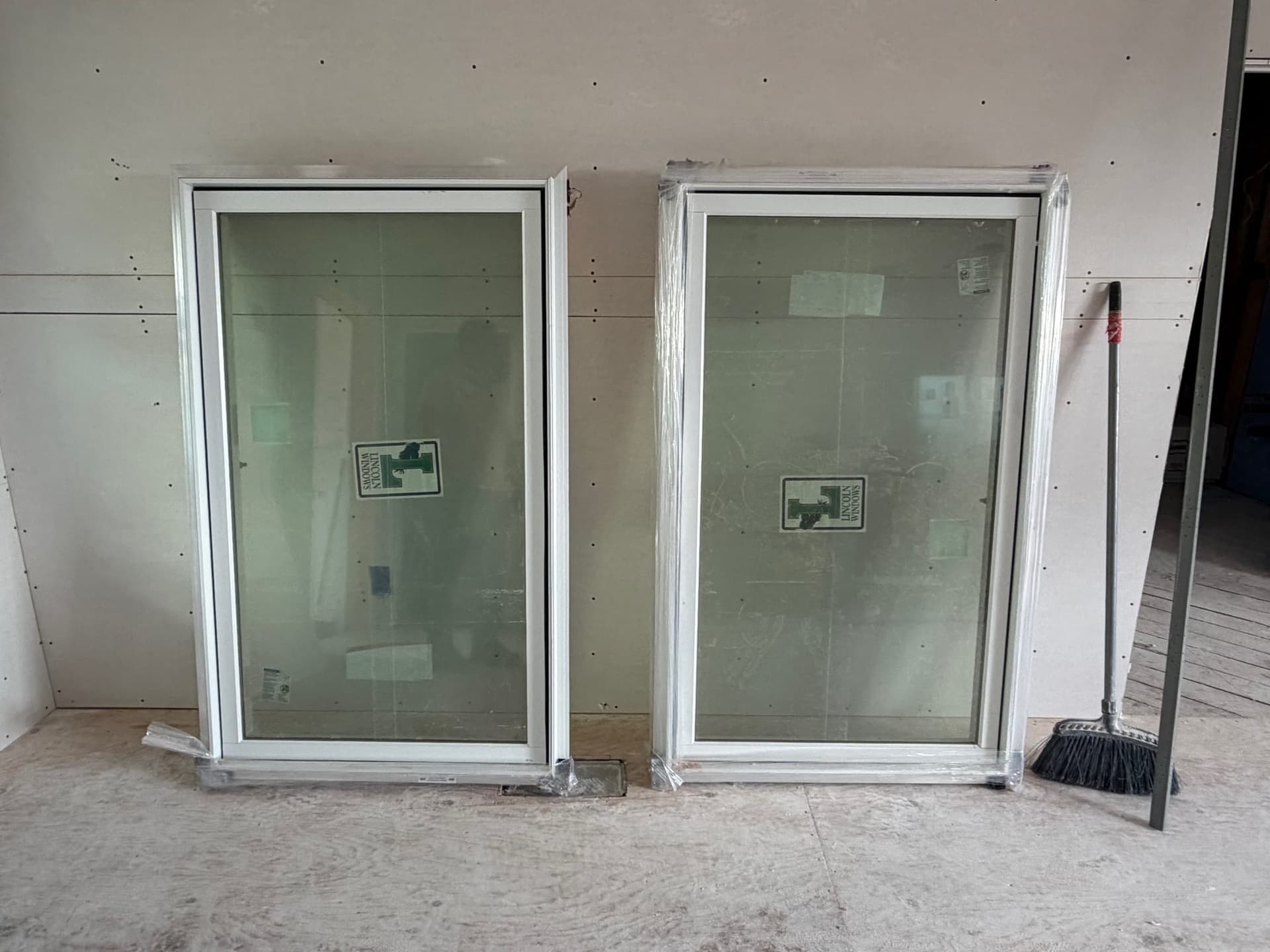 Two Brand New Lincoln Clad-Wood Windows - never installed