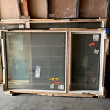 Jeld Wen | EpicVue Clad-Pine Window Awning W81.5 x H51.5 Lux Bronze Dual Glass