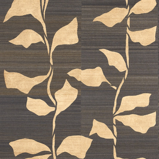 Phillip Jeffries | Gilded Garden Gold Wall Covering on Shetland Horsehair