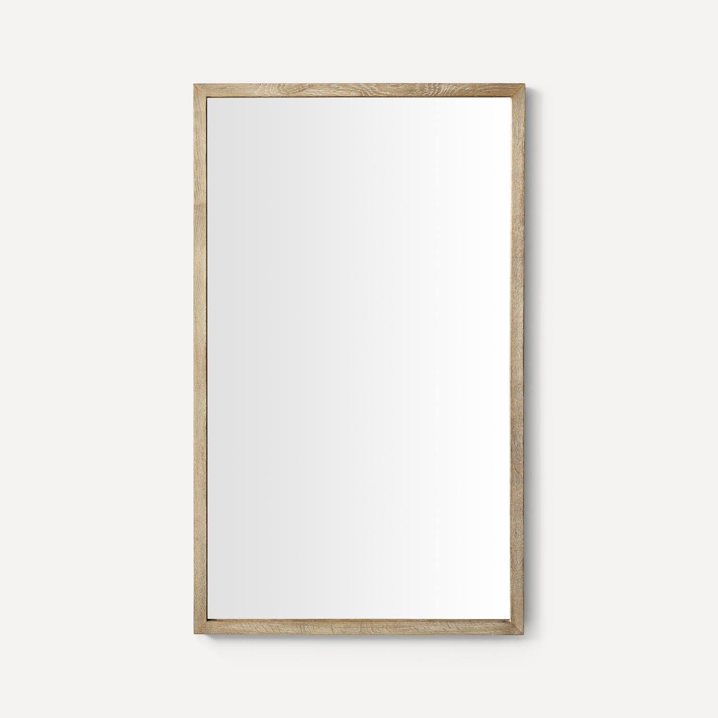 Robern | Craft Series Thin Framed Wood Mirror 24 x 40 x 1-1/2 in Light Burnt Oak