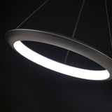 Modern Forms | Ring 24" LED Pendant in Brushed Aluminum