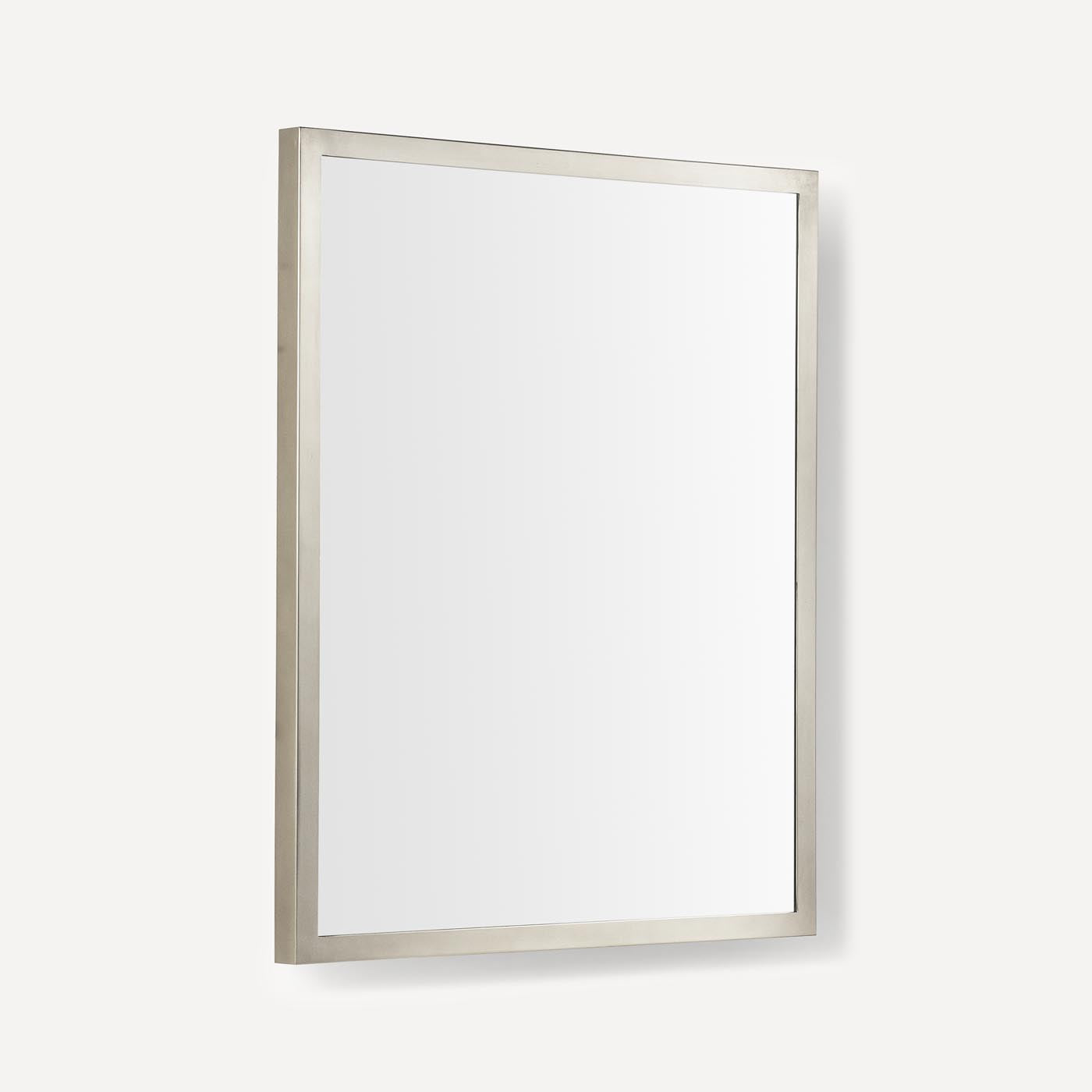 Robern | Thin Framed Metal Mirror 24 x 30 x 1-3/8 in Brushed Pewter