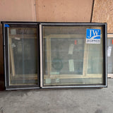 Jeld Wen | EpicVue Clad-Pine Window Awning W81.5 x H51.5 Lux Bronze Dual Glass
