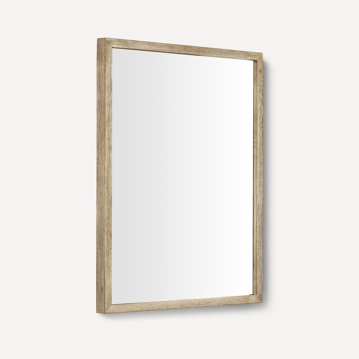 Robern | Craft Series Thin Framed Wood Mirror 24 x 30 x 1-1/2 in Light Burnt Oak