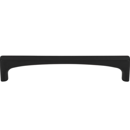 Top Knobs | Grace Collection Riverside 5 1/16 in Centers Bar Pull  Black x 14