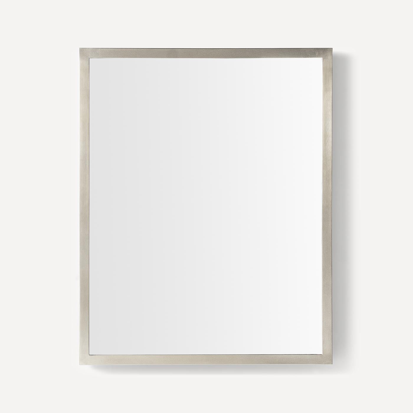 Robern | Thin Framed Metal Mirror 24 x 30 x 1-3/8 in Brushed Pewter