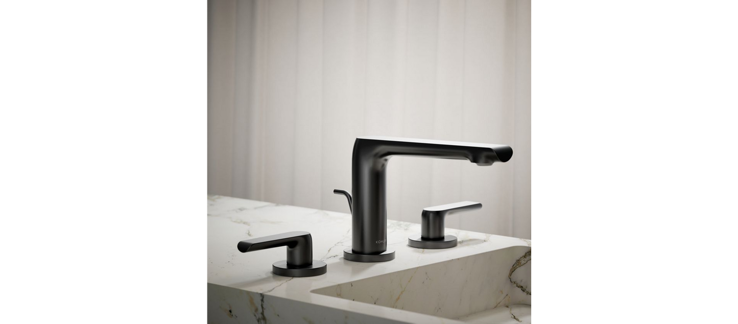 Kohler | Avid 1.2 GPM Widespread Bathroom Faucet with Pop-Up Drain Assembly in Polished Chrome