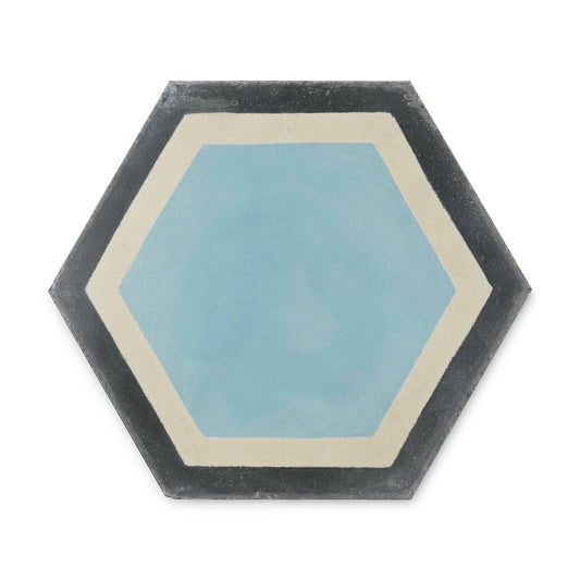 Ann Sacks | Paccha Honeycomb 9x8 in Specialty Concrete Tile Ice + Milk + Smoke