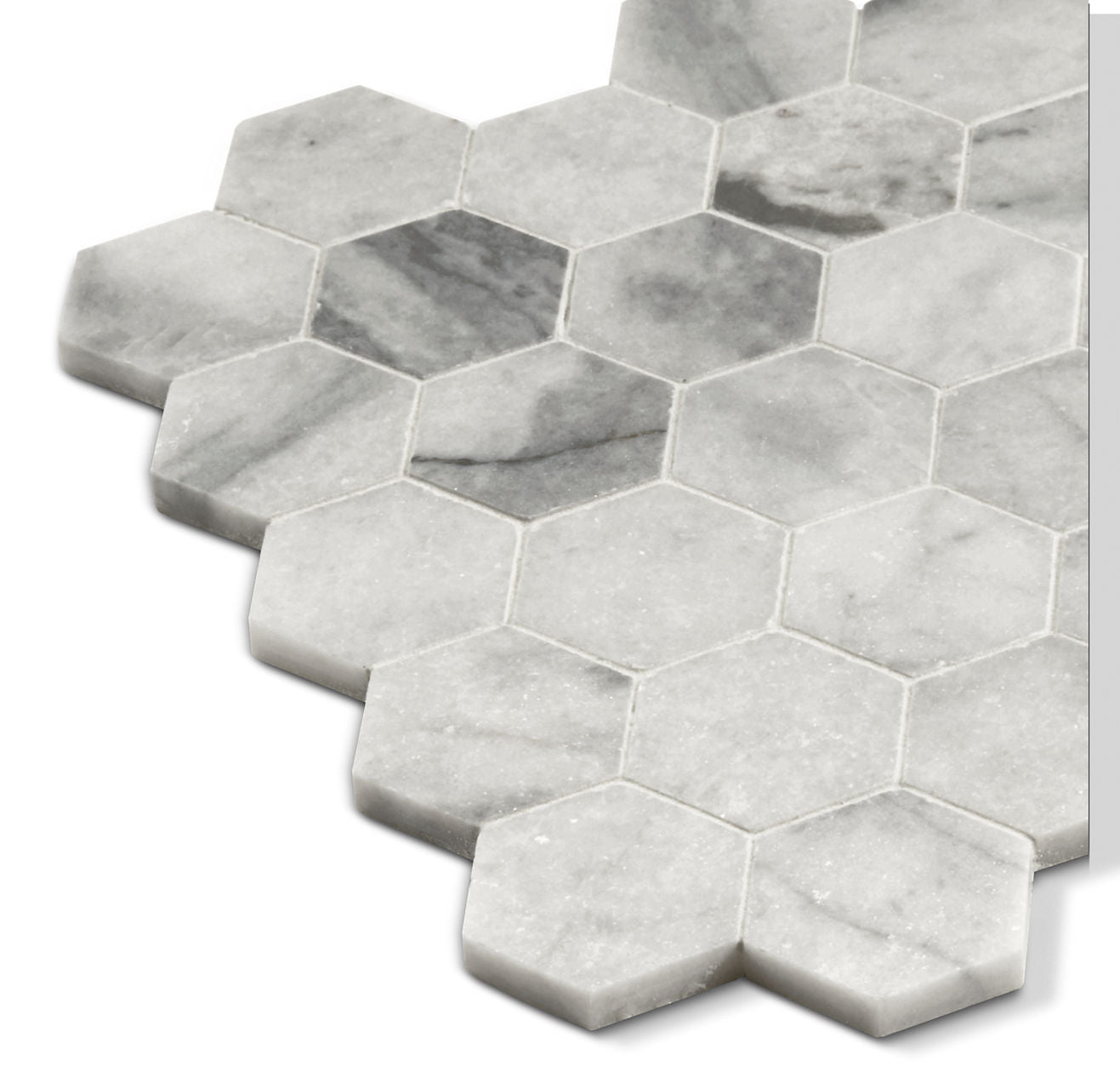 Ann Sacks | Bianca 2 in Hexagon Mosaic  Tile