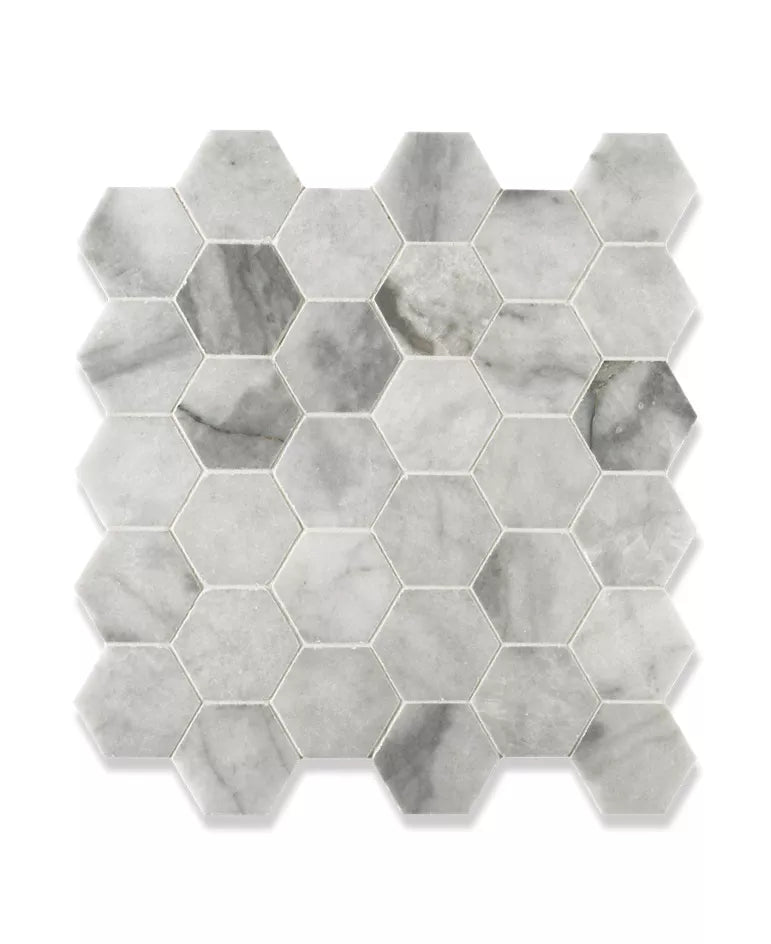 Ann Sacks | Bianca 2 in Hexagon Mosaic  Tile