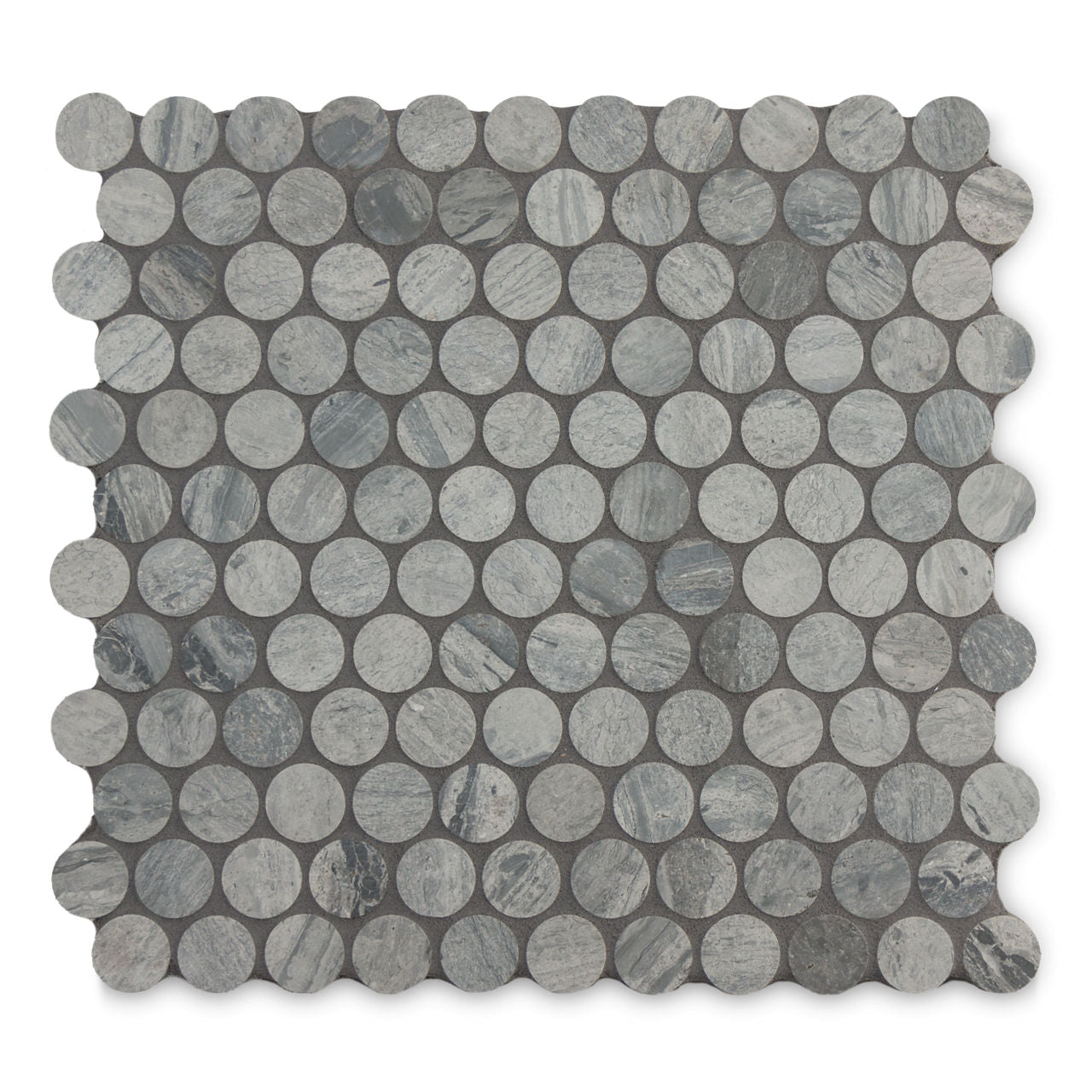 Ann Sacks | Montagna d'Argento Penny 1" Stone Tile