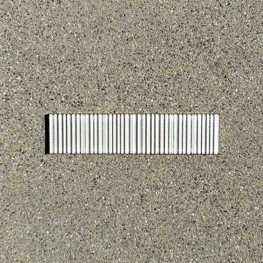 Ann Sacks | Savoy 2x8 Ribbed Field Tile in Linen