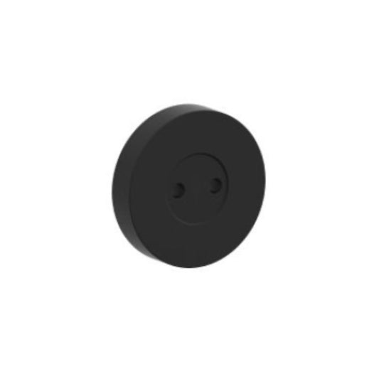 Kartners | Porto Round Small Rosette 40mm in Matte Black