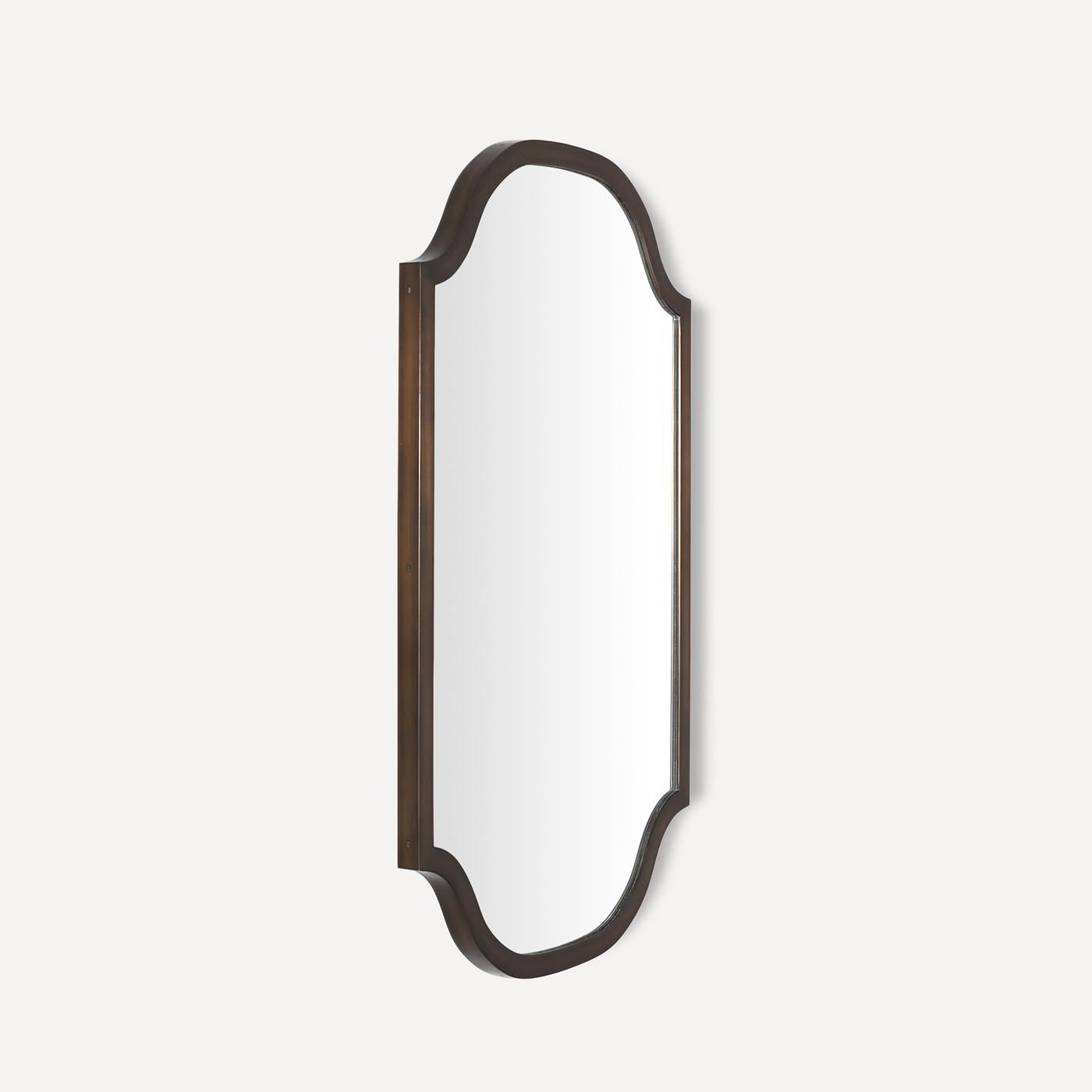 Robern | Scalloped Metal Mirror 24 x 40 x 1-3/16 in Antique Bronze