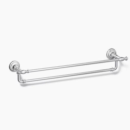 Kohler | Artifacts 24" Double Towel Bar in Polished Chrome