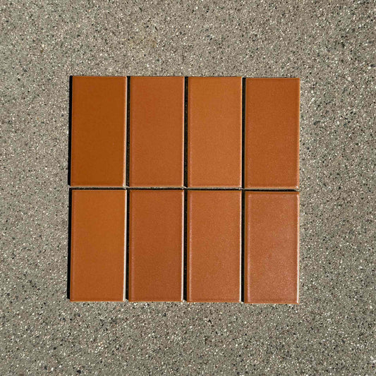 Heath Ceramics | 2x4 Field Tile in Persimmon