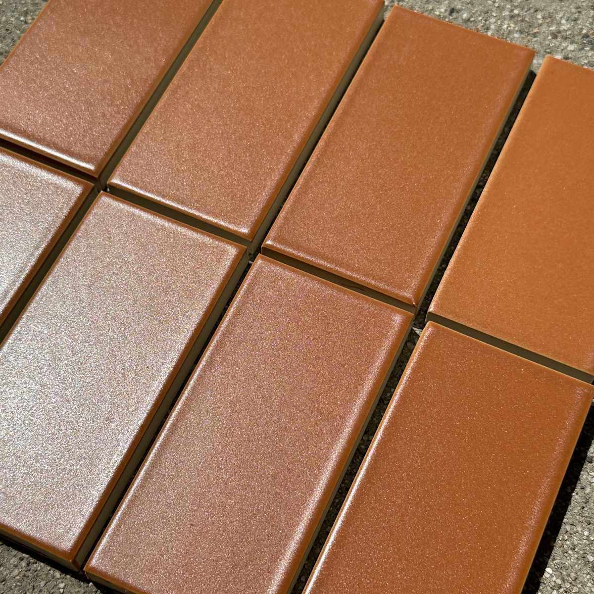 Heath Ceramics | 2x4 Field Tile in Persimmon