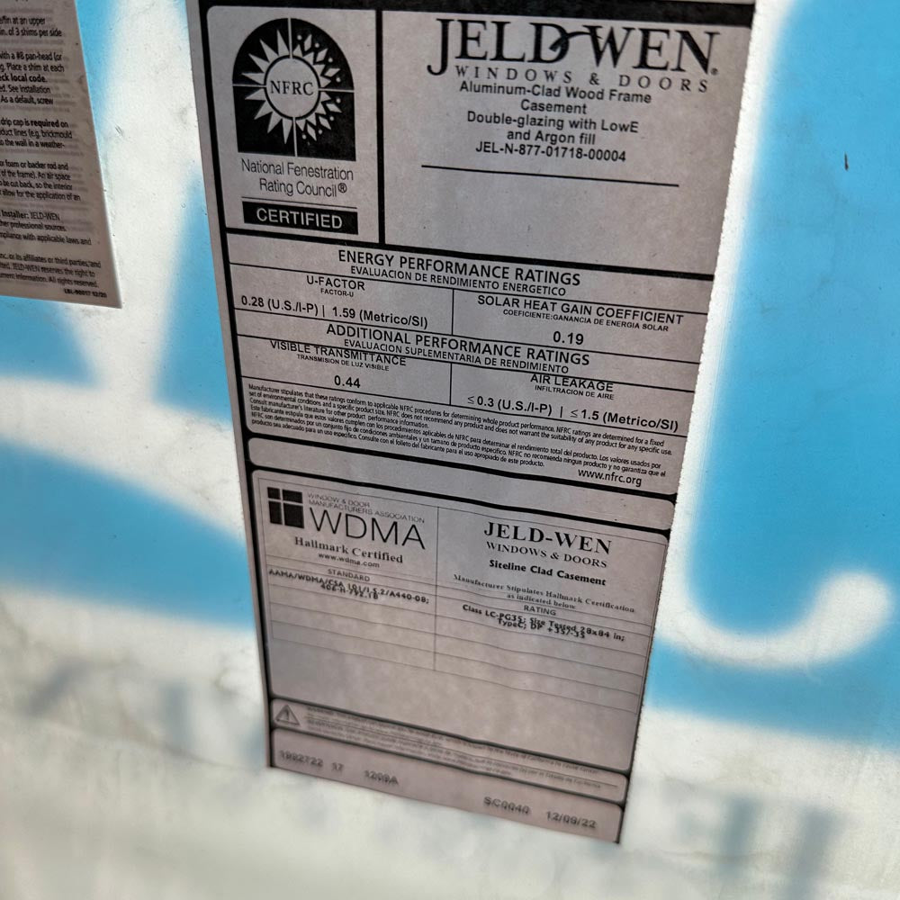 Jeld Wen | Siteline Clad Casement Window 24"W x 66"H