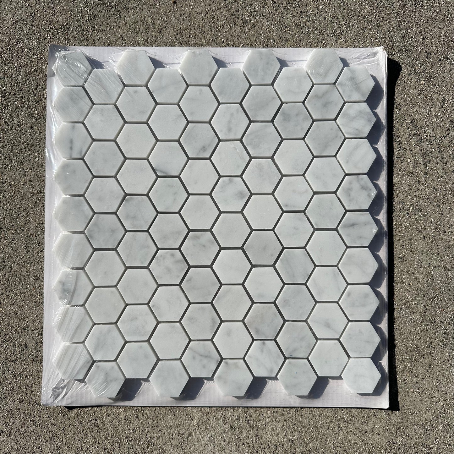 Walker Zanger Tile | Tribeca Classic White Hex 1-1/4"