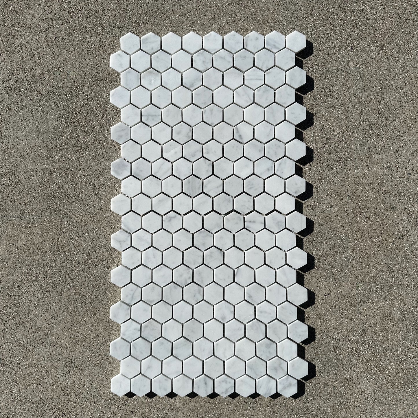 Walker Zanger Tile | Tribeca Classic White Hex 1-1/4"