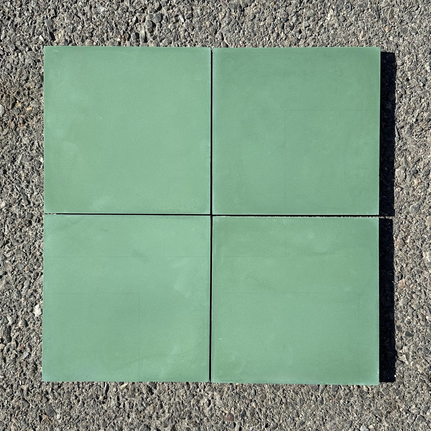 Clé Tile | 8x8 Cement Tile in Leaf