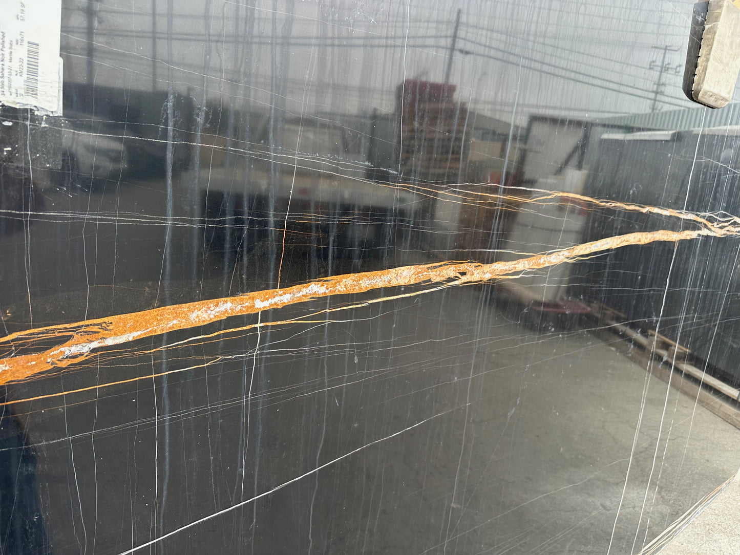 Walker Zanger | Sahara Noir Marble Polished Slab