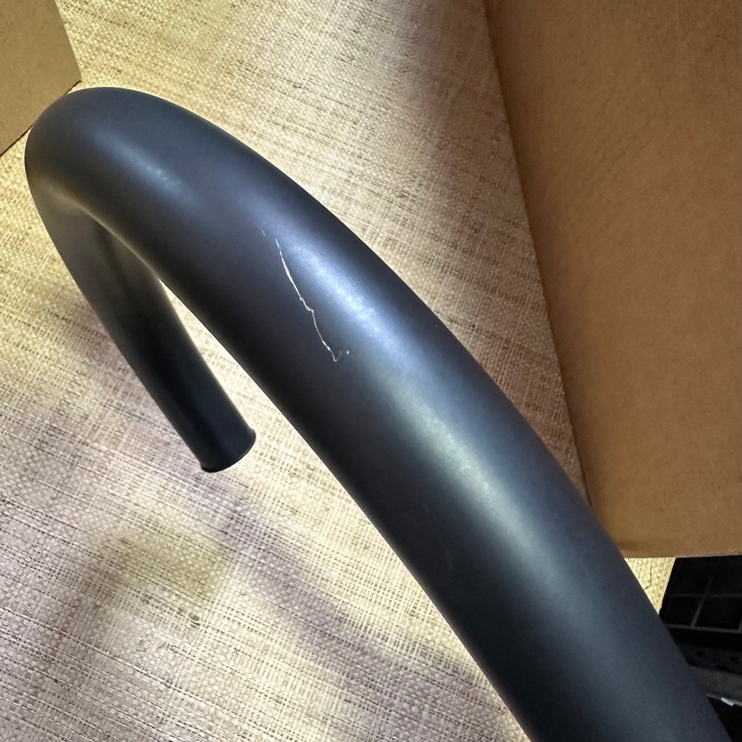 Waterworks | Henry One Hole Gooseneck Integrated Pull Spray Kitchen Faucet in Dark Brass