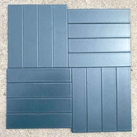 Zia Tile | Pacific Blue 2X8 Field Tile