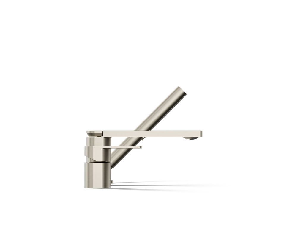 Kohler | Parallel 3 Hole Bath Filler in Vibrant Brushed Nickel