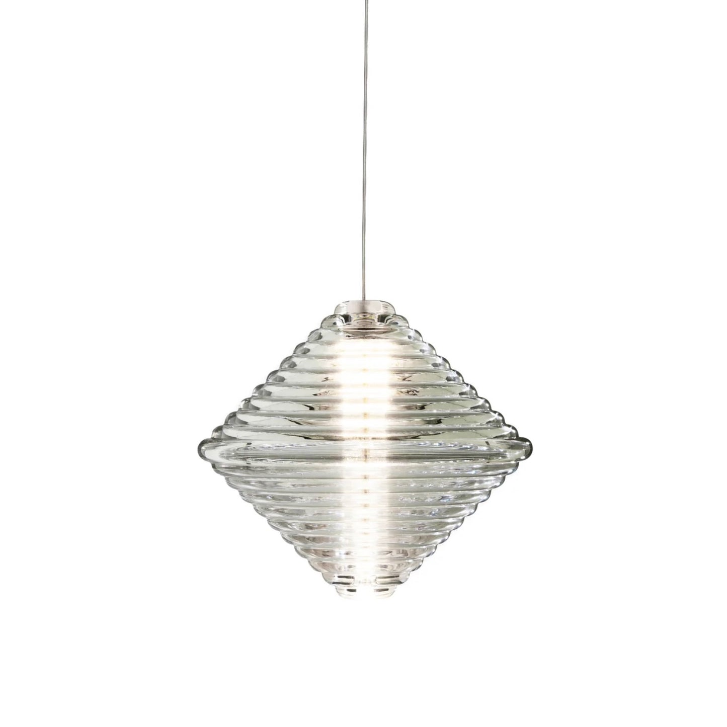 Tom Dixon | Press Cone Pendant Clear Glass