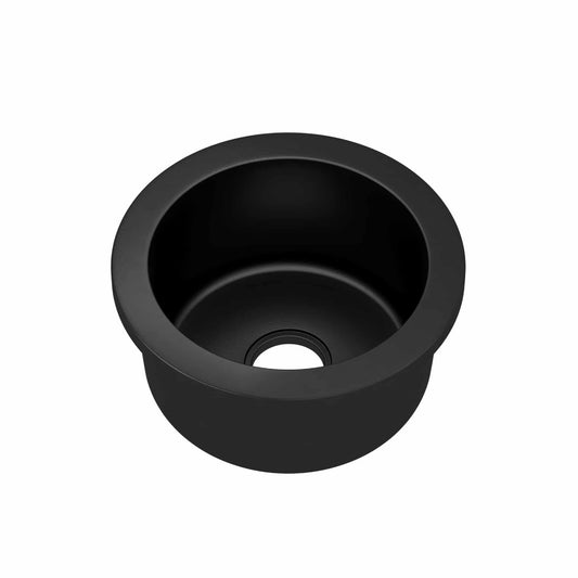 Native Trails | Olivos Round Concrete Bar and Prep Sink in Charcoal