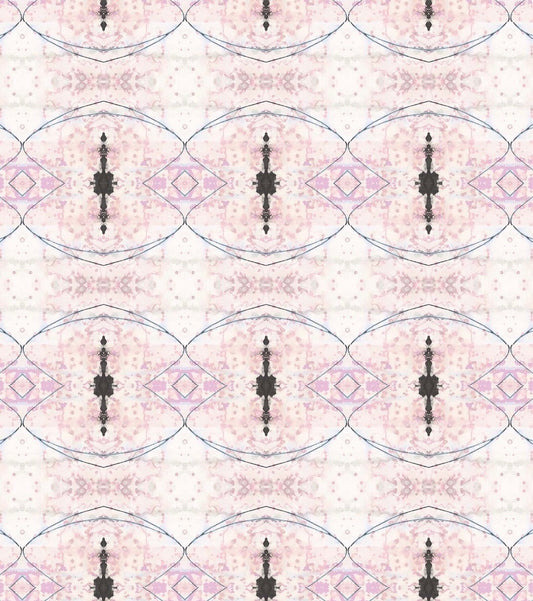 Eskayel | Shaman's Smoke Wallpaper in Light Raspberry