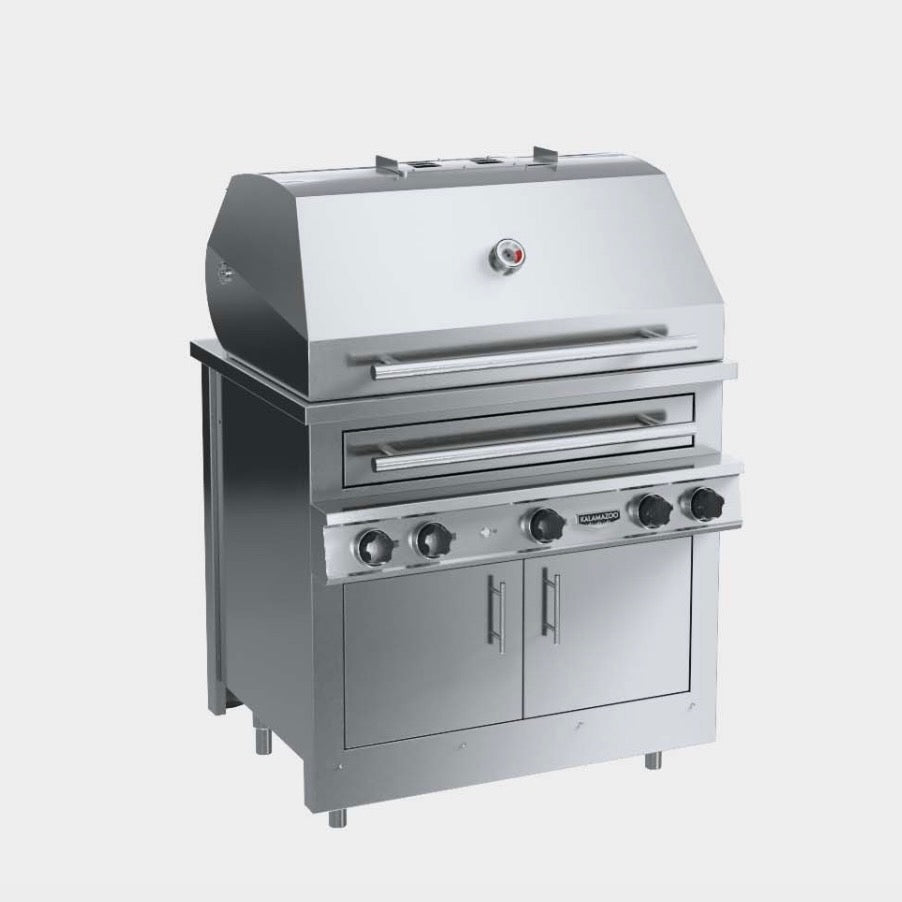 Kalamazoo | K750HB Built-In Hybrid Fire Grill, Natural Gas, 304 Stainless Steel