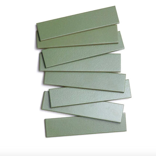 Zia Tile | 2x8 Green Field Tile