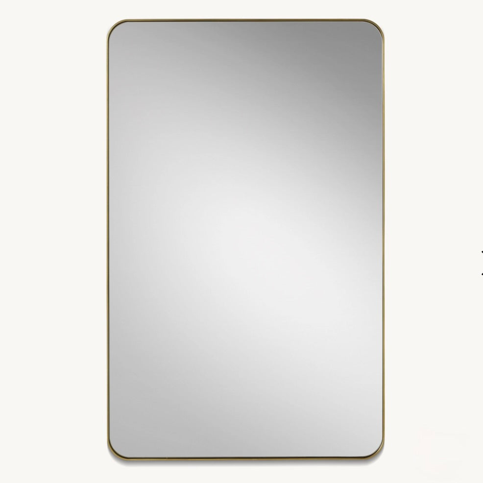 Restoration Hardware | Cameron Inset Medicine Cabinet in Brushed Brass